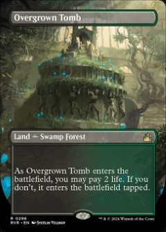 Overgrown Tomb Ravnica Remastered Alternate Art